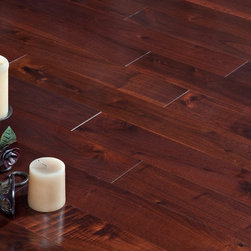 Garrison II Smooth - Walnut Antique Hardwood Flooring - Engineered Wood Flooring