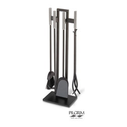 Modern Tools in Matte Black - Fireplace Accessories