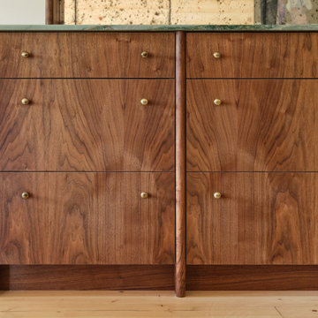 Vintage Walnut Kitchen