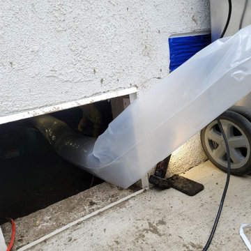 Water Damage Restoration - Crawl Space