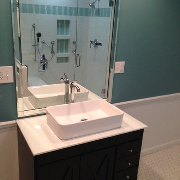 Bathroom - Old Fashioned White w/ Touch of Modern