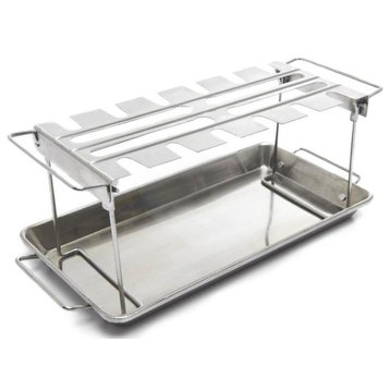 Broil King Wing Rack, Stainless Steel, 16.5"x7.25"x1.5"