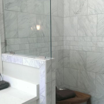 Enlarged shower