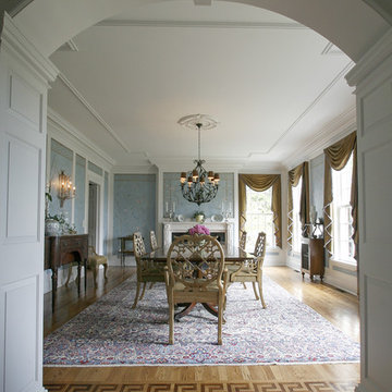 Chinoiserie Dining Room Mural