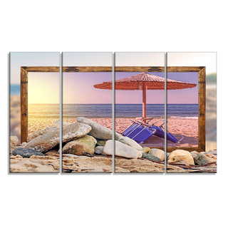 Amazing Metal Beach Wall Art Images
