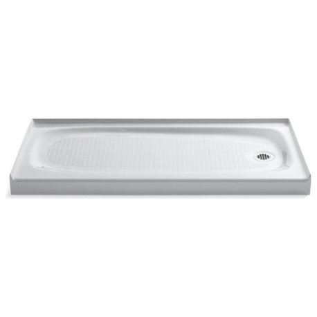 Kohler Salient 60" X 30" Single Threshold Right-Hand Drain Shower Base, White