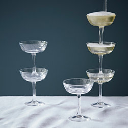 Champagne Coupe Stacking Set - Glasses