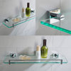 KRAUS Ventus Bathroom Shelf, Chrome