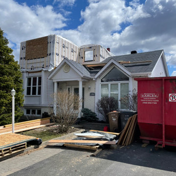 Rajout d'un étage sur une maison