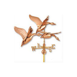 3 Geese in Flight Weathervane - Home Decor
