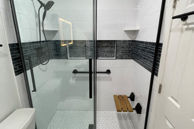 Inspiration for a modern bathroom remodel in DC Metro