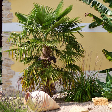 mediterraner Garten in Thüringen