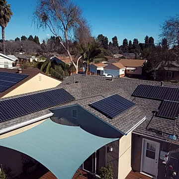 Long Beach House Solar Installation