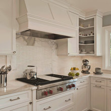 Wolf range top cabinet