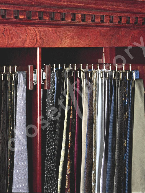 Sliding Tie Rack Ideas, Pictures, Remodel and Decor