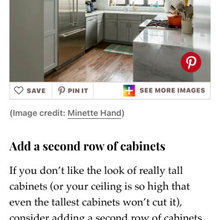 Kitchen - Upper Cabinet Options