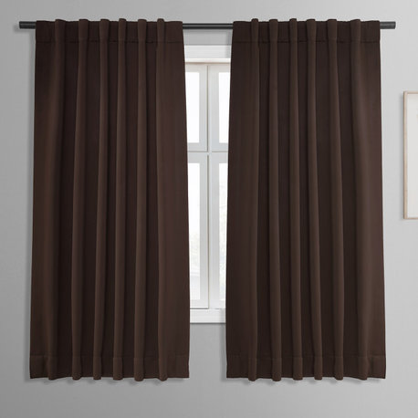 Java Room Darkening Curtain, Set of 2, 50"x63"
