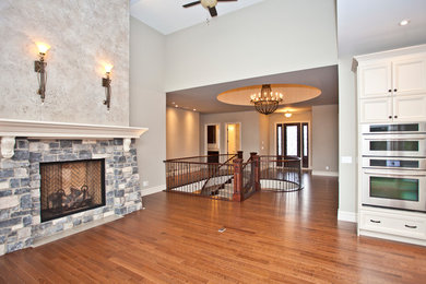 Inspiration for a living room remodel in Calgary