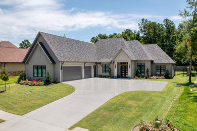Example of a minimalist exterior home design in Austin