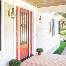 Onion Fixtures - 2531-AB-MED-OPT - Outdoor Wall Lights And Sconces