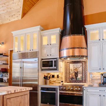 Evergreen Log Home Kitchen Renovation