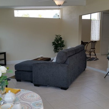 Home Staging of Coastal Style Renovation in Fort Myers Beach, FL