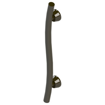 Invisia Accent Grab Bar 24 Inch Curved Support Rail Shower Bathroom, Oil Rubbed