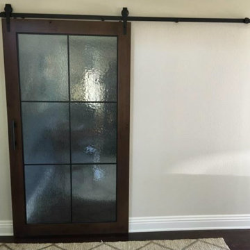 Interior Sliding Barn Door - Huntington Beach, CA