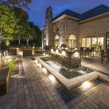 Unilock Artline and Town Hall patio