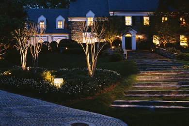 Example of a trendy exterior home design in DC Metro