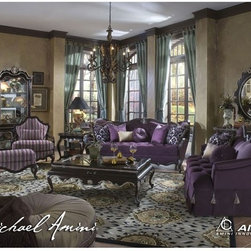 AICO Furniture Lavelle Living Room Set - Fabric