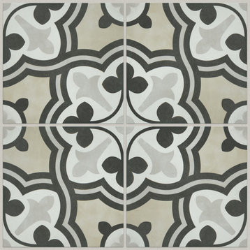 Shaw CS52Z Revival Aurora - 8" Square Floor and Wall Tile - Matte - Pearl