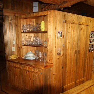 Log Cabin Kitchen Remodel