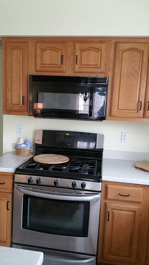 replace arches topped builder grade doors with square framed d