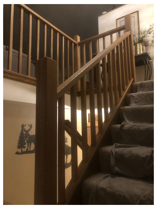 Labor cost to replace stair railing, balcony railing, and handrails?