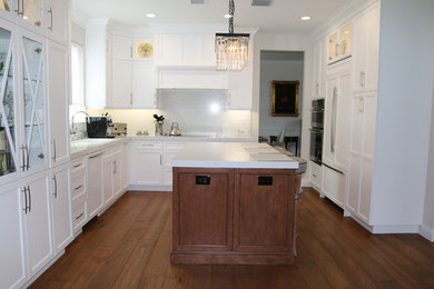 Example of a large trendy kitchen design in Other