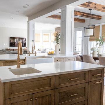 Designed for Gathering: A Warm Transitional Kitchen in Ashburn