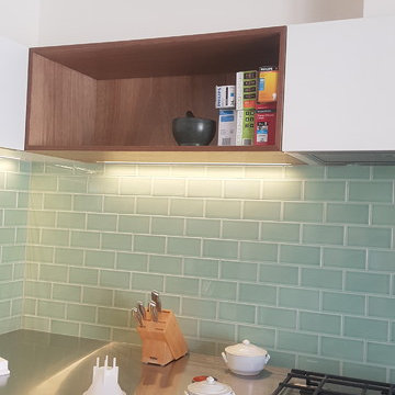New kitchen - display shelving