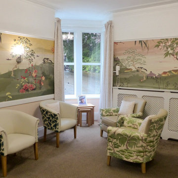 Hengrove Lodge Care Home — Japanese-Themed Mural, Bristol