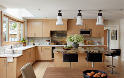 6 Wonderful New Wood-Filled Kitchens
