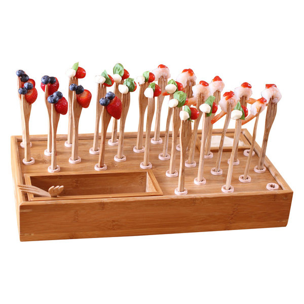 30 Piece Bamboo Appetizer Set