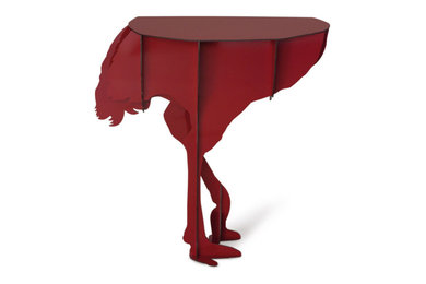 Ibride- Ostrich console table