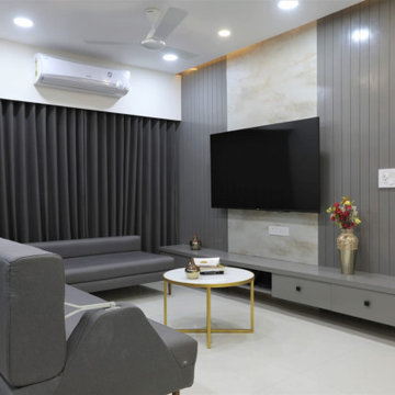 4BHK _ FLAGSHIP INTERIORS _ GANDHINAGAR