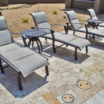 2016 Summer Backyard Hot Tub and Furnishings