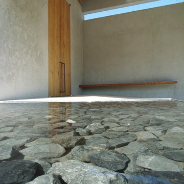 中庭と水盤のある家｜BREATH