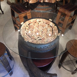 Wine Barrel Table - Products
