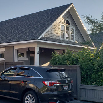 Red Porch and Exterior Paint
