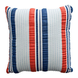 Nautica Stripe Accent Pillow - Decorative Pillows