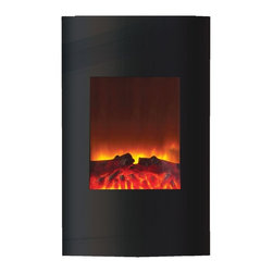 Amantii Convex Electric Wall Mount Fireplace - Indoor Fireplaces