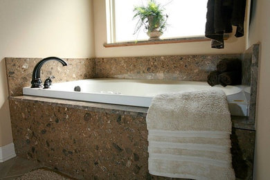 Example of a classic bathroom design in Other